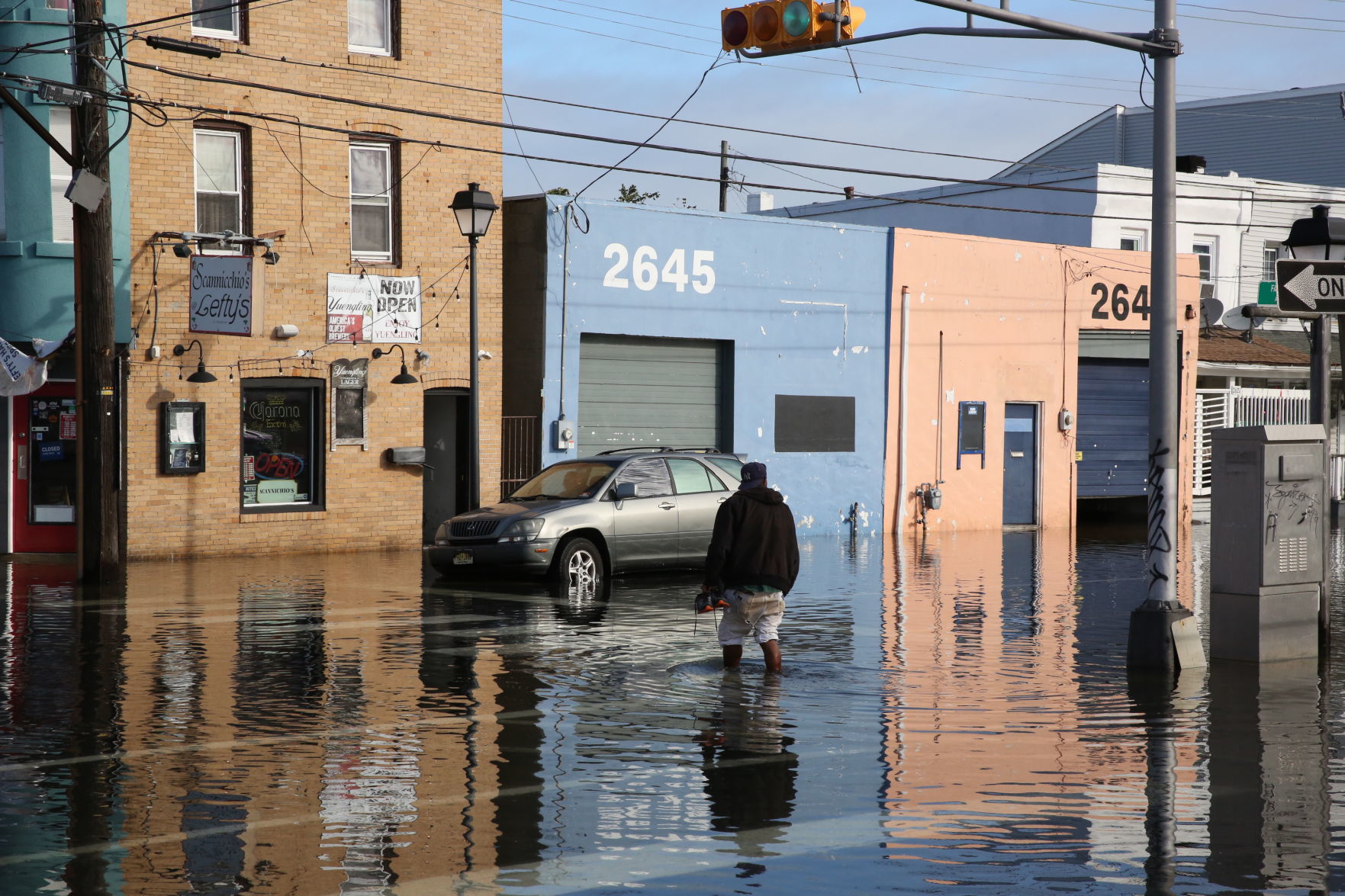 Flooding in Chelsea Friday
